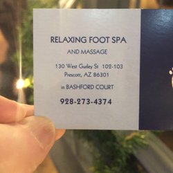 Relaxing Foot Spa