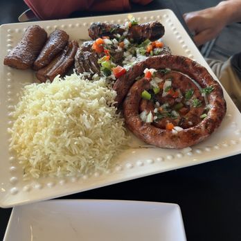 Astor’s Table - Meat plate (not sure the true name) but had 4 different meats all flavorful and rice was done just right - Steakhouses Near Me - Katy, Texas