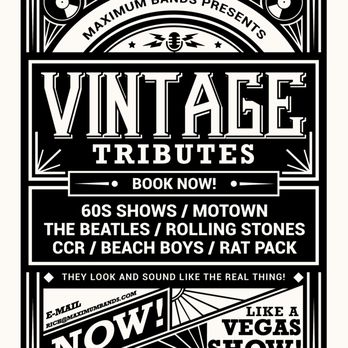Maximum Bands - Book 60s shows! - Wedding Planning Near Me Maximum Bands - Book 60s shows! - Wedding Planning Near Me