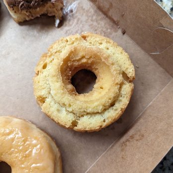Yummies Donuts & BBQ - Missing the top 1/3 of the donut ! - Bakeries Near Me - Venice, Florida