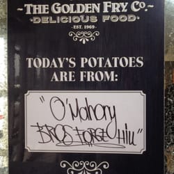 Golden Fry Seafood Specialist Take Away - Citing the source, so you can track the quality. I love that concept!