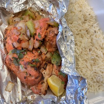 More Curry! - Chicken Tikka with Rice - Indian Near Me - Corona, California