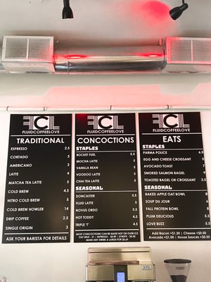 Menu photo 8 Fluid Coffee Roasters Michigan City, IN