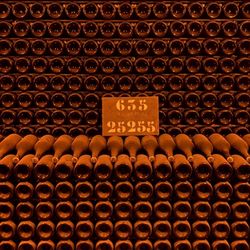 Champagne Billecart Salmon - Their caves are a thing of beauty. Millions of bottles across  decades of vintages.