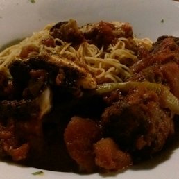 Blackened haddock with angel hair pasta Blackened haddock with angel hair pasta