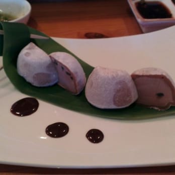Sake Sushi & Grill - Chocolate Mochi... I love the presentation - Sushi Bars Near Me - Placentia, California Sake Sushi & Grill - Chocolate Mochi... I love the presentation - Sushi Bars Near Me - Placentia, California