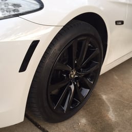 Gloss black powdercoat Gloss black powdercoat