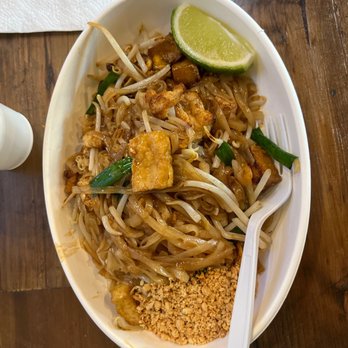 Block 9 Thai Street Eats - Pad Thai with tofu - Thai Near Me - Las Vegas, Nevada Block 9 Thai Street Eats - Pad Thai with tofu - Thai Near Me - Las Vegas, Nevada