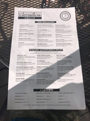 Menu photo 2 Glenwillow Grille Solon, OH