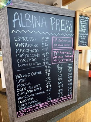 Menu photo 4 Albina Press Portland, OR Menu photo 4 Albina Press Portland, OR