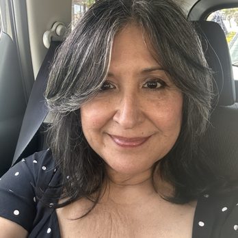 Dean Anthony Salon - After, my beautiful haircut! - Hair Salons Near Me - Long Beach, California