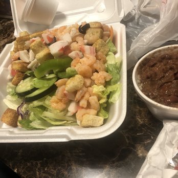 Proffitt's Porch - Seafood salad w/imitation crab and shrimp 7/10 and a cup of red beans and rice 9/10 - Sandwiches Near Me - Columbus, Mississippi Proffitt's Porch - Seafood salad w/imitation crab and shrimp 7/10 and a cup of red beans and rice 9/10 - Sandwiches Near Me - Columbus, Mississippi