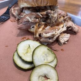 Pulled Chicken Sandwich