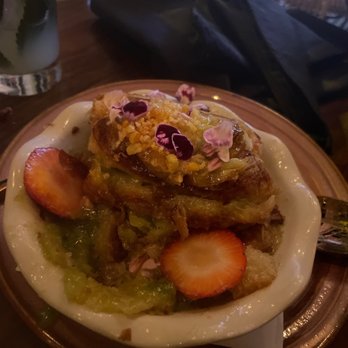Wild - Bread pudding (chefs' kiss) - Coffee & Tea Near Me - Houston, Texas Wild - Bread pudding (chefs' kiss) - Coffee & Tea Near Me - Houston, Texas