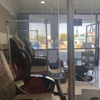 Nail Studio by Andrew - Chairs are far apart with plexiglass dividers. Owners went to a lot of expense for COVID safety measures. Appreciate this! - Nail Salons Near Me - Carson, California Nail Studio by Andrew - Chairs are far apart with plexiglass dividers. Owners went to a lot of expense for COVID safety measures. Appreciate this! - Nail Salons Near Me - Carson, California