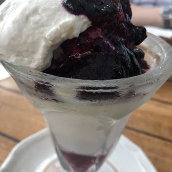 Bar Blondeau - dessert: lemongrass parfait - Wine Bars Near Me - Brooklyn, New York