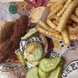 Dave's #4 1 Slider with Fries