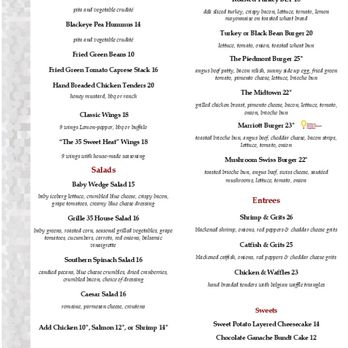 Grille 35 - Full Lunch Menu - New American Near Me - Atlanta, Georgia Grille 35 - Full Lunch Menu - New American Near Me - Atlanta, Georgia