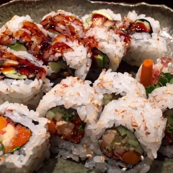 Sushi Sake - Eel roll and salmon skin roll! - Japanese Near Me - Richardson, Texas