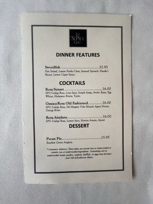 Menu photo 8 The St. Paul Grill Saint Paul, MN Menu photo 8 The St. Paul Grill Saint Paul, MN