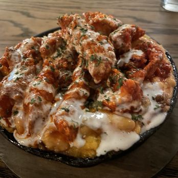 Jus' Mac - Buffalo Mac n cheese. - Comfort Food Near Me - Houston, Texas