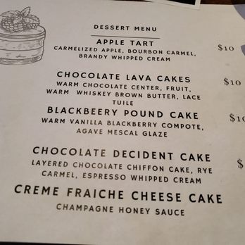 The Peppermill Steakhouse - Dessert menu - Cocktail Bars Near Me - Tempe, Arizona The Peppermill Steakhouse - Dessert menu - Cocktail Bars Near Me - Tempe, Arizona