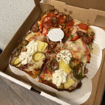 Blue Pan Pizza - Sweet Sweety Pie Small Square Pizza/ Rocky Mountain Small Square Pizza - Pizza Near Me - Denver, Colorado Blue Pan Pizza - Sweet Sweety Pie Small Square Pizza/ Rocky Mountain Small Square Pizza - Pizza Near Me - Denver, Colorado