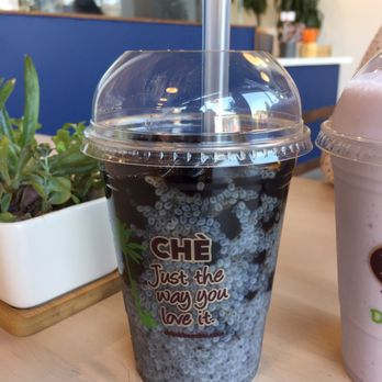 Bambu - #15 Thousand Eyes, basil seeds with grass jelly. You can order the way you like it. (sweetness) - Juice Bars & Smoothies Near Me - Millbrae, California Bambu - #15 Thousand Eyes, basil seeds with grass jelly. You can order the way you like it. (sweetness) - Juice Bars & Smoothies Near Me - Millbrae, California