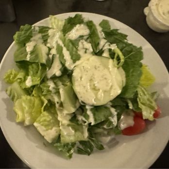 Pat’s - Side salad with Parmesan dressing - Italian Near Me - Cumberland, Rhode Island