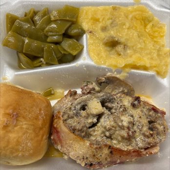 Yo' Mama's - Bacon wrapped meatloaf- Thursday meal of the day - Gluten-Free Near Me - Birmingham, Alabama Yo' Mama's - Bacon wrapped meatloaf- Thursday meal of the day - Gluten-Free Near Me - Birmingham, Alabama