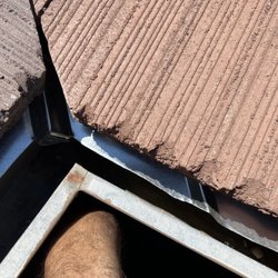 Barth Roofing - Covered gutters #1