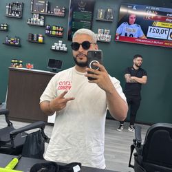 New hair color, excellent fade/cut