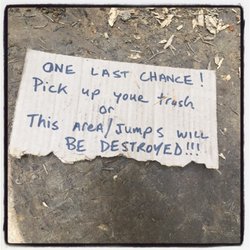Green Diamond Trail - Keep it clean!