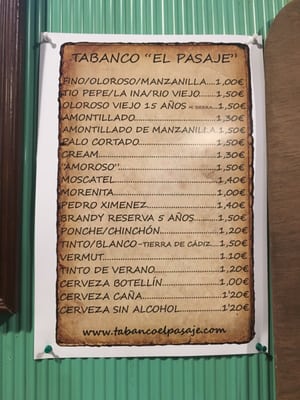 TABANCO EL PASAJE - VINOS y FLAMENCO en JEREZ - by null
