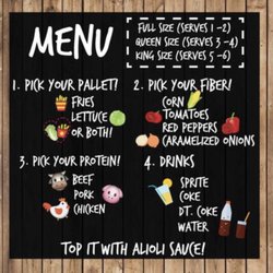 Hungry as Truck by AT - Menu
