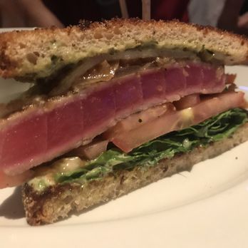 Yard House - Seared Ahi Steak Sandwich* 2/5 - New American Near Me - Northridge, California Yard House - Seared Ahi Steak Sandwich* 2/5 - New American Near Me - Northridge, California
