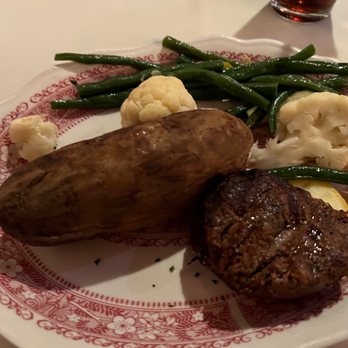 1776 Steakhouse - Filet with baked potato. - Steakhouses Near Me - Rehoboth Beach, Delaware