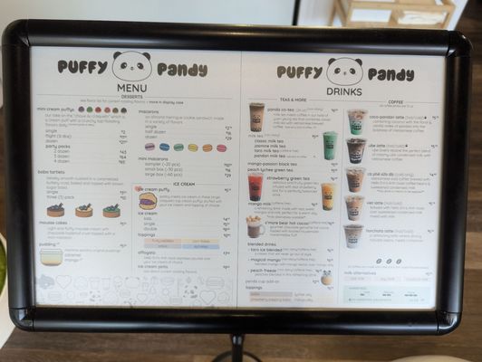 Menu photo 3 Puffy Pandy Seattle, WA