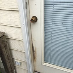 Strother Property Management - Beautifully rusted door