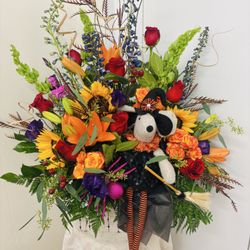 Brea Florist - Happy Halloween arrange arrangements Florist tallest direct at 714-529-2747