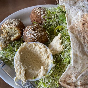 Aladdin's Natural Eatery - Falafel pita - Greek Near Me - Pittsford, New York Aladdin's Natural Eatery - Falafel pita - Greek Near Me - Pittsford, New York
