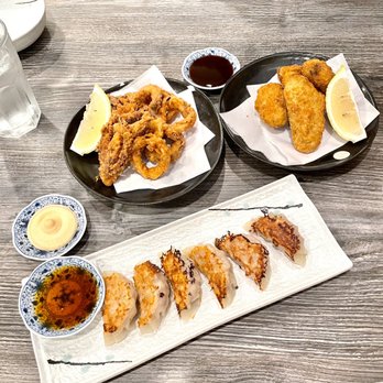 Fujiwara - Gyoza, Fried Calamari, fried oysters - Ramen Near Me - Dublin, California
