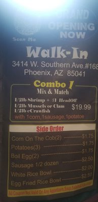 Menu photo 6 Harbor Seafood Cajun House Phoenix, AZ