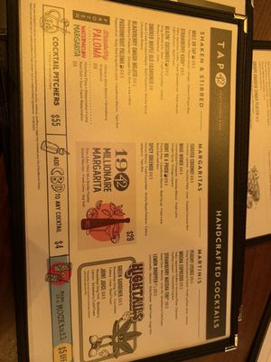 Menu photo 4 Tap 42 - Kendall  Miami, FL
