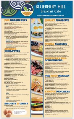 Menu photo 6 Blueberry Hill Breakfast Cafe Oak Brook, IL