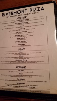 Menu photo 2 Rivermont Pizza Lynchburg, VA Menu photo 2 Rivermont Pizza Lynchburg, VA