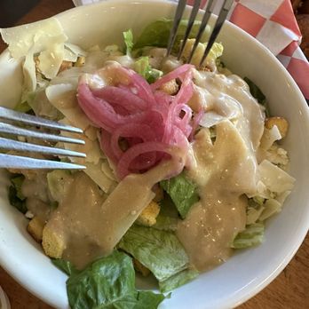 Hunter Mountain Brewery - Caesar salad - Breweries Near Me - Hunter, New York