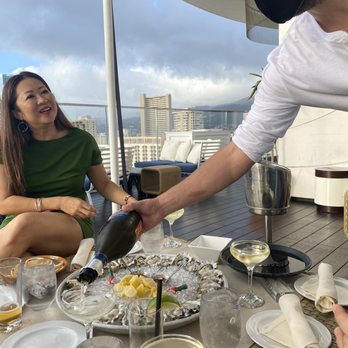 SKY Waikiki - Best service ever! Thanks Tristen Braxton, Areli and Chloe! - Seafood Near Me - Honolulu, Hawaii SKY Waikiki - Best service ever! Thanks Tristen Braxton, Areli and Chloe! - Seafood Near Me - Honolulu, Hawaii