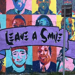 Public Art - Take a Smile Leave a Smile Mural