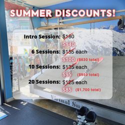Virtual Snow - Major savings on summer training :)